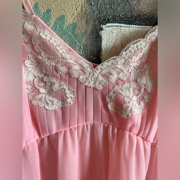 KAYSER Pink Sleepwear Long Dress size 34 - Picture 3 of 11